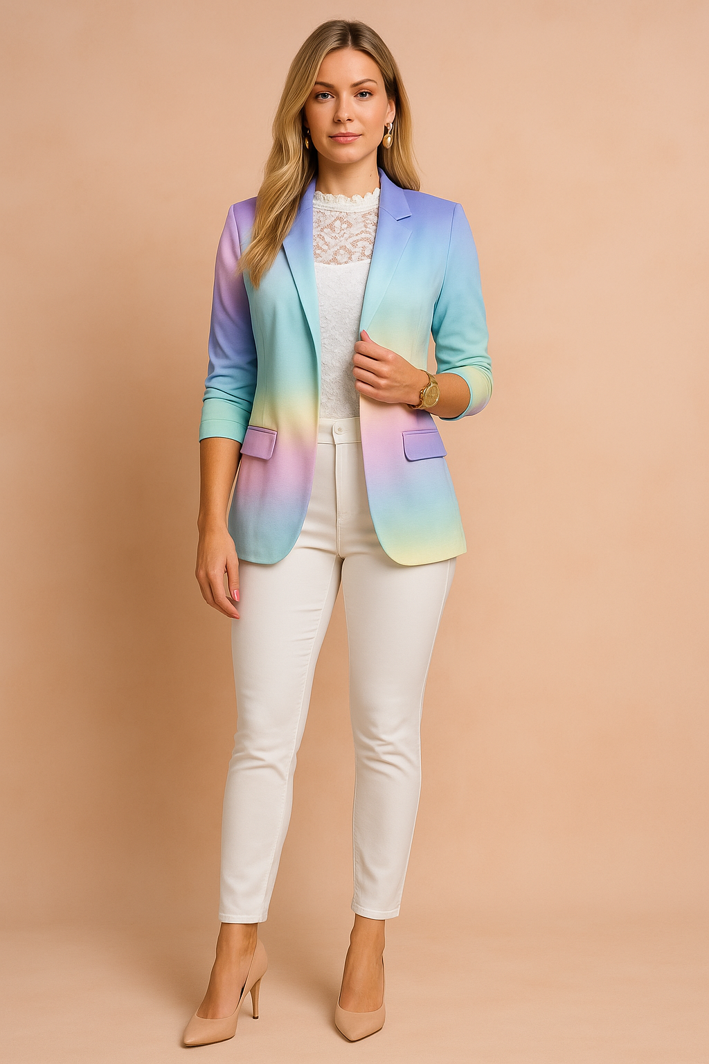 Jovie | Elegant Women's Jacket with Shawl Collar 8